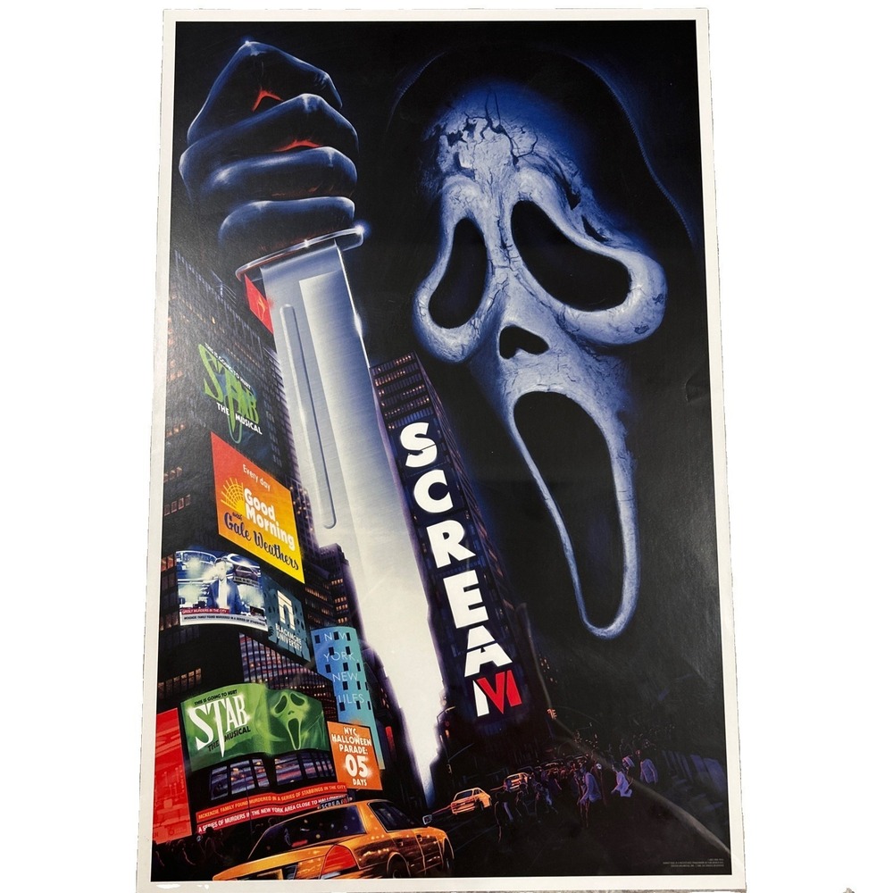 Scream VI 2023 Original Movie Poster 11x17" Ghostface Poster - Picture 1 of 7